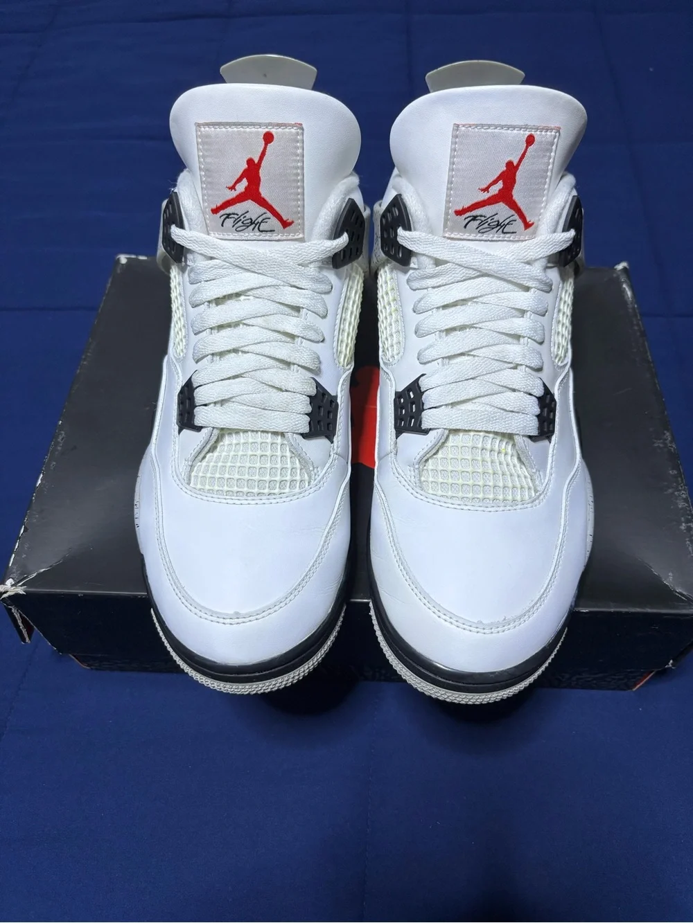 Jordan 4 Retro OG White Cement 2025 Size 12